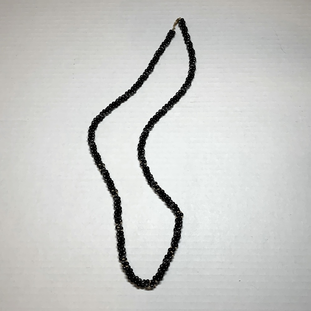 Vintage 3 strand beaded necklace